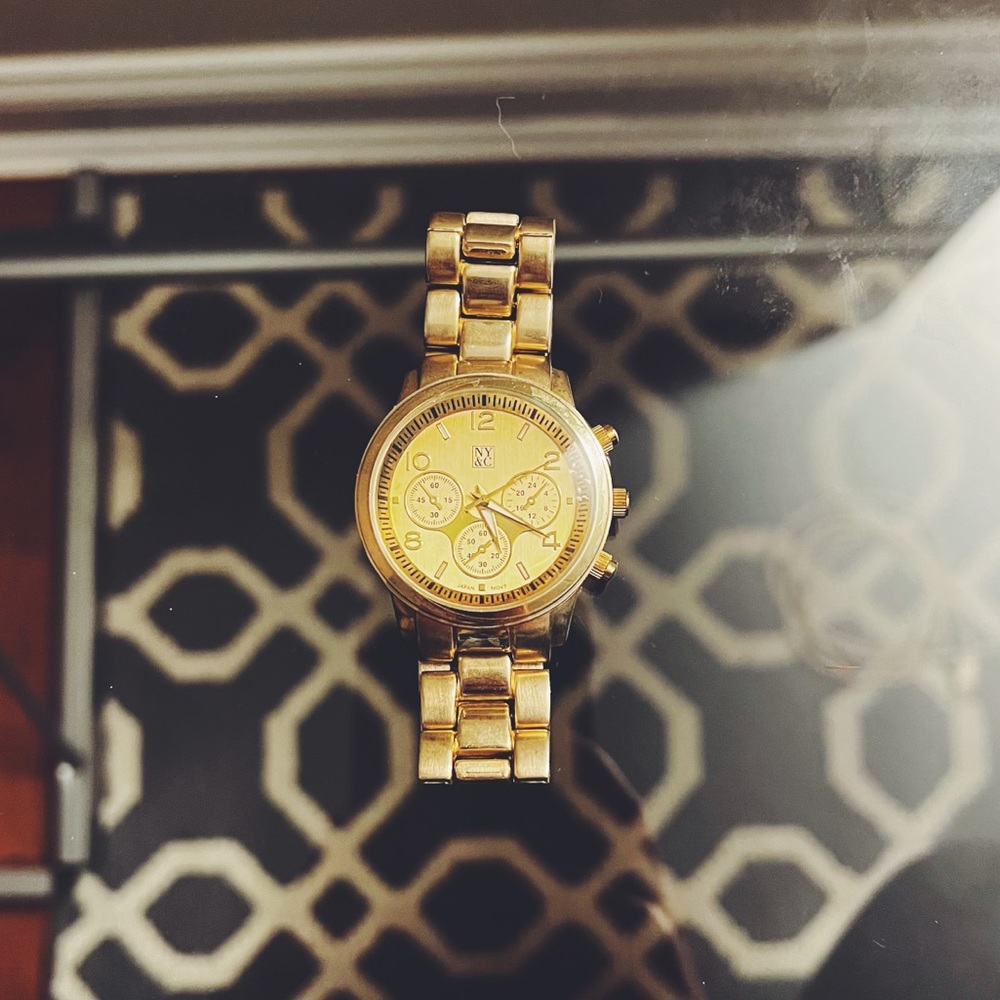 NY &Co. • Gold • Chain Link • Watch